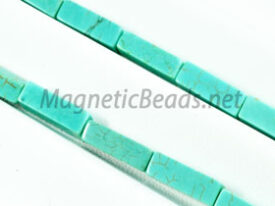 Semi-Precious Beads Rectangle 4x13mm African Turquoise (RCT-AT)