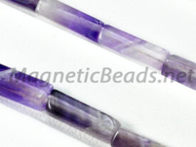 Semi-Precious Rectangle Beads 4x13m Cape Amethyst (RCT-CA)