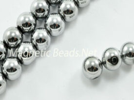 Triple Power Magnetic Bead 6m Silver Round (PM-202-S)