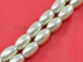 Triple Power Magnetic Bead 5x8m Creamy White Rice (PMPW-502-C)