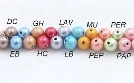 (MP-6) 6mm Magnetic Pearl Beads